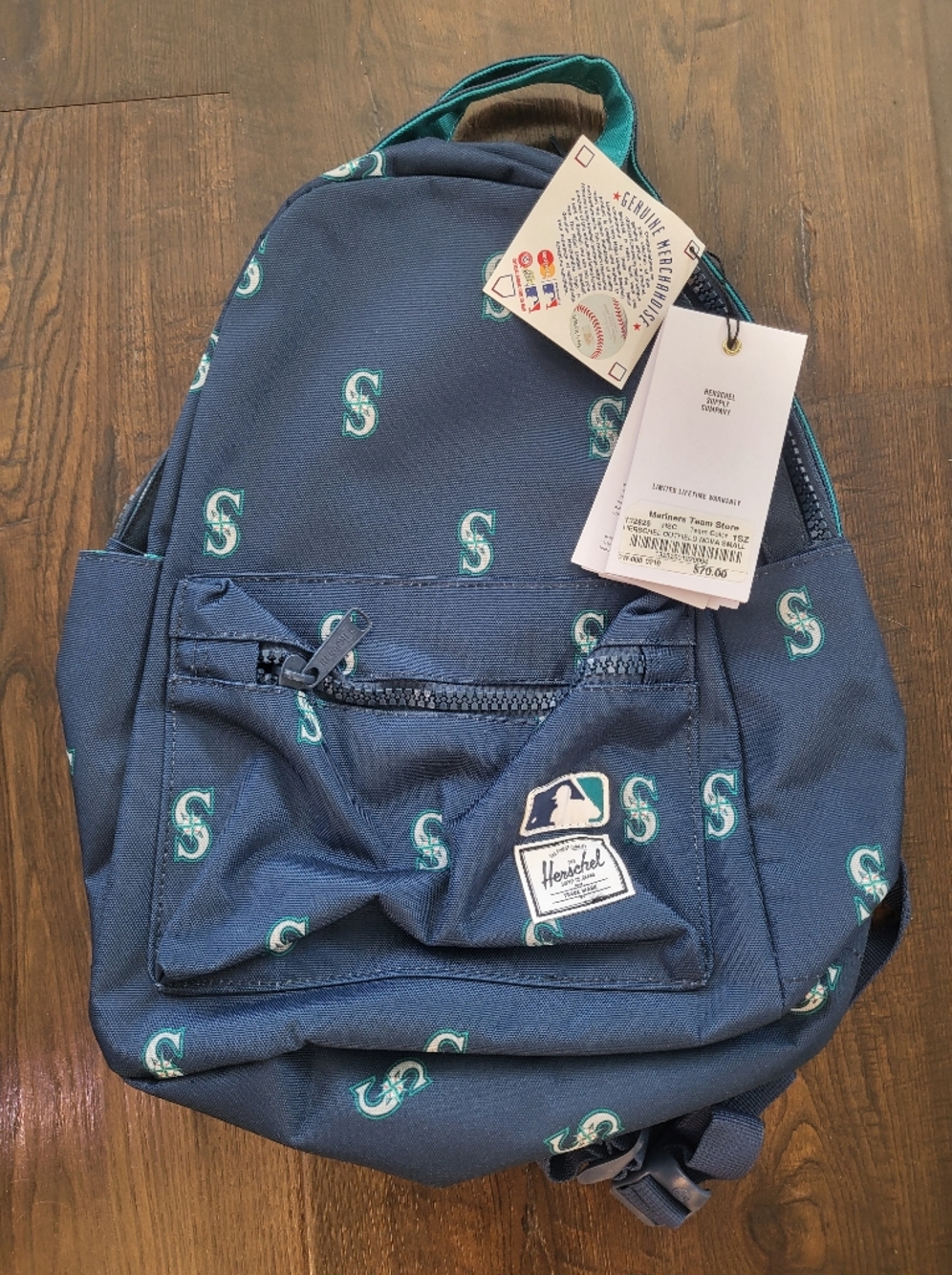 Women's Herschel Supply Co. Seattle Mariners Repeat Logo Backpack